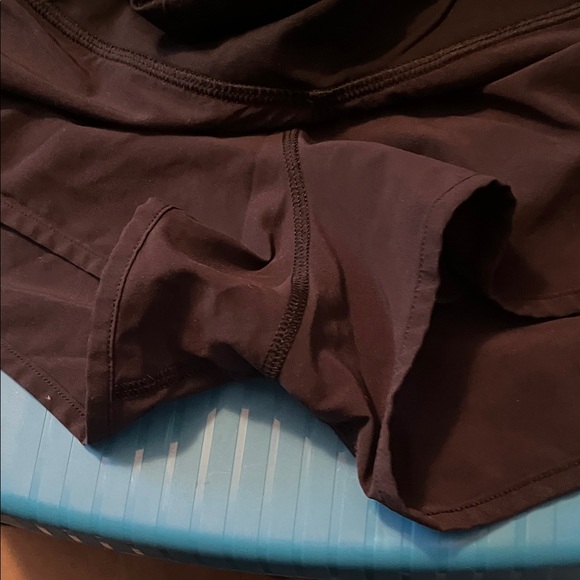 lululemon athletica Speed Up Women's Black Athletic Shorts - DAMAGED PIECE - Picture 3 of 6